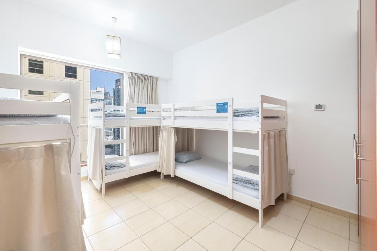 Next'House - Jbr Beach Hostel - Pool - Walk To Jbr Beach - Metro Station Дубай Екстериор снимка